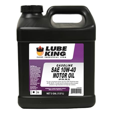 Lube King 10W40 Gasoline Engine Oil- 2 Gallon 191648